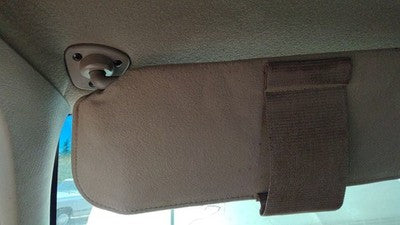 1997 Silverado 2500 Driver Left Sun Visor Oem Tan 52D