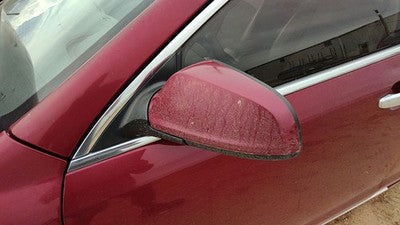 2008-2012 Chevy Malibu Driver Left Side Mirror Door Mounted Oem Red 80U 20893752