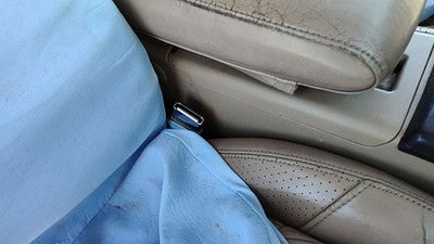 1993 Ford Explorer Passenger Right Front Seat Belt Buckle Receiver Oem Tan