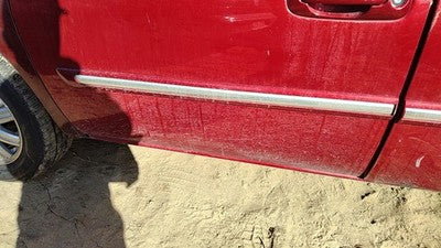 04-07 town & Country Driver Left Front Moulding From Door Trim Inferno Red Prh