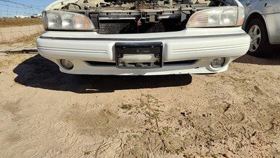1992-1995 Pontiac Bonneville Front Bumper Cover Assembly Oem White 25556915