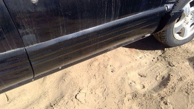 01-02 Subaru Forester Passenger Right Front Moulding From Door Trim Strip Black