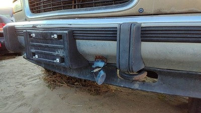 1992-1999 Chevy Suburban Front Bumper Assembly With Brackets Oem Chrome 15680830