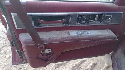 1990 Olds Eighty Eight Driver Left Front Inside Door Trim Panel Only Oem Red