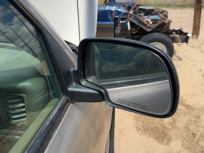 00-02 Suburban Passenger Right Power Side Mirror Door Mounted Oem Pewter 11U
