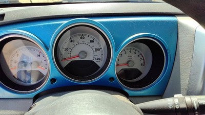 06-10 Pt Cruiser Steering Column Trim Surround Collar Plastic Housing Blue Pqd