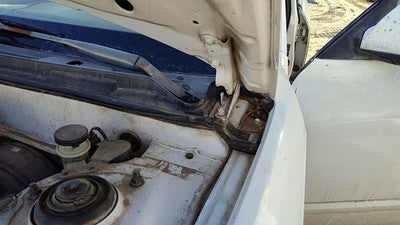2003 Hyundai Elantra Driver Left Hood Hinge Assembly Oem White