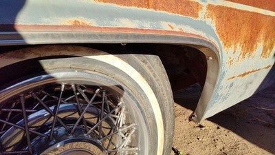 1984 Deville Sedan Lh Driver Left Rear Wheel Chrome Moulding Oem Back