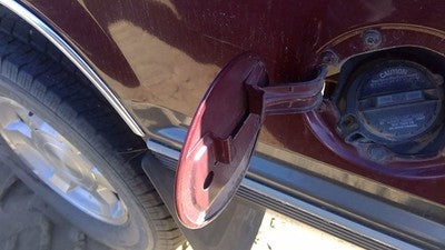 1995-2000 Chevy Tahoe Fuel Tank Door With Hinge Gas Lid Oem Filler Red 51U