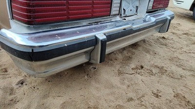 1978-1983 Chevy Malibu Rear Bumper Assembly With Brackets Oem Chrome 14021405