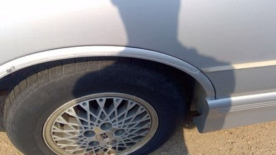 1991 Cutlass 2 Door Passenger Right Rear Moulding On Quarter Panel Oem Silver