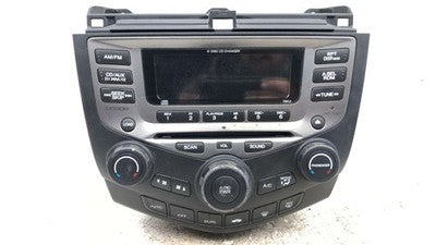2004-2007 2006 Honda Accord Stock Radio Oem Factory Stereo 6 Disc Cd Changer