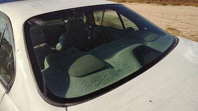 1992-1999 Pontiac Bonneville Back Glass Rear Window Oem 25601551