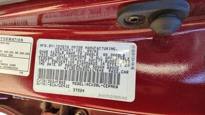 02-06 Toyota Camry Passenger Right Front Brake Caliper With Mount Bracket Oem