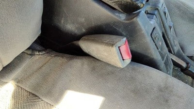 94 Pathfinder Nissan Passenger Right Front Seat Belt Buckle Receiver Gray