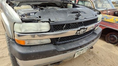 2001 Chevy Silverado 2500 Hd Front Grille Assembly Oem Pewter 11U 15088290