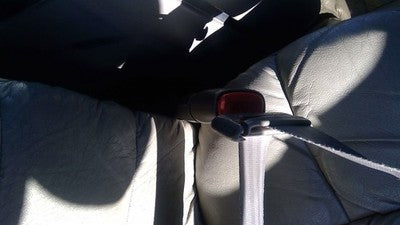 1994 Jeep Grand Cherokee Driver Left Front Seat Belt Buckle Receiver Oem Brown