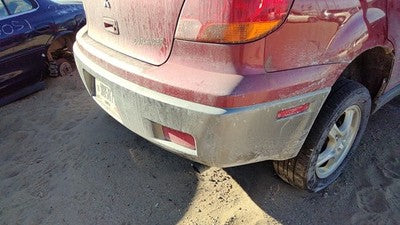 2003-2006 Mitsubishi Outlander Rear Bumper Cover Assembly Oem Back Red Mn133226