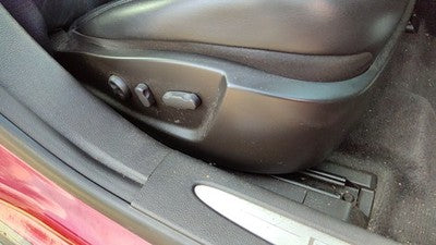 2007 Buick Lucerne Passenger Right Side Power Seat Switch With Trim Panel Ebony