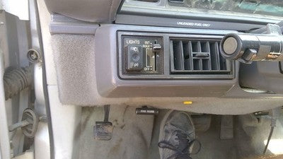 88-92 Cutlass 2 Door Driver Left Heater Ac Vent Assembly With Trim Panel Gray