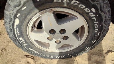 1993-1995 Jeep Grand Cherokee 15 Aluminum Wheel Oem Factory 5 Spoke Rim #1