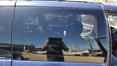 01-06 Town & Country Passenger Right Rear Side Window Door Glass Oem Back