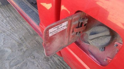 1998-2011 Ford Ranger Fuel Tank Door With Hinge Gas Lid Oem Filler Red