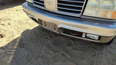 1998-2001 Olds Bravada Front Bumper Cover Assembly Oem Pewter 11U 15184396