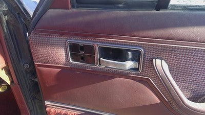 85 Jeep Cherokee Passenger Right Front Inside Door Trim Panel Only Oem 2 Dr Red