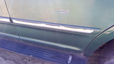 97-02 Expedition Driver Left Rear Moulding From Door Back Trim Strip Green Su