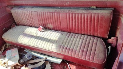 1988 Ford F150 Rear Seat Assembly Oem Back Red