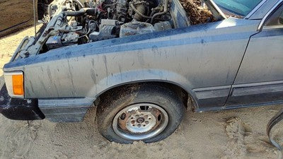 1983-1986 Toyota Camry Driver Left Front Fender Oem Gray 5380232021