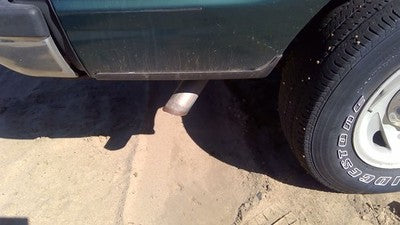 1999 Ford Expedition Passenger Right Rear Moulding On Quarter Panel Oem Green Su