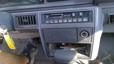 1988-1992 Cutlass 2 Door Trim Bezel Around Radio Surround Dash Panel Oem Gray