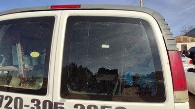 1996-24 Savana Van 2500 Passenger Right Back Glass Rear Window Only Oem 15178307