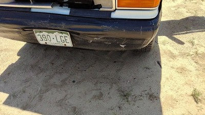 1991-1994 Ford Explorer Front Bumper Assembly With Brackets Oem Yl2z17757aba