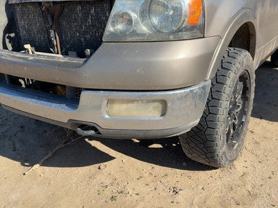 2004-2005 Ford F150 Front Bumper With Brackets Assembly Oem Arizona Beige Aq