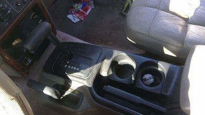 1994 Jeep Grand Cherokee Center Floor Console Assembly Oem Brown