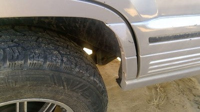 1994 Jeep Grand Cherokee Passenger Right Rear Moulding On Quarter Panel Silver