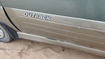 2000-2004 Legacy Outback Driver Left Front Moulding From Door Oem Trim Strip
