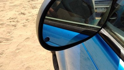 2007-2008 Pt Cruiser Driver Left Side Mirror Door Mounted Oem Blue Pqd 5067451Ab
