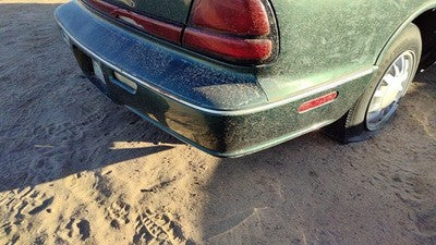 1996-1999 Olds 88 Rear Bumper Cover Assembly Oem Back Green 25644010