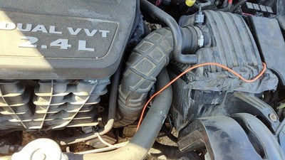 2014 Dodge Avenger Air Intake Tube Pipe Elbow Rubber Oem Hose 2.4L