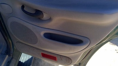 97-99 Expedition Passenger Right Rear Inside Door Trim Panel Only Back Gray F2