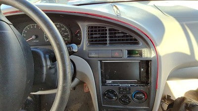 01-03 Hyundai Elantra Trim Bezel Around Speedometer Oem Dash Surround Panel Tan