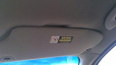 1998 Mercury Sable Passenger Right Sun Visor Oem Gray N2