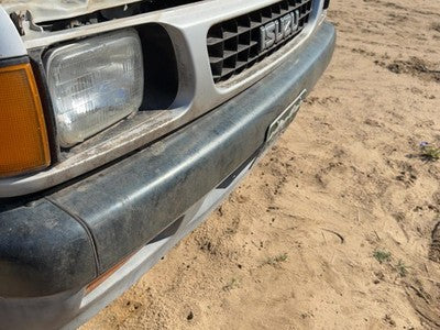 1988-1992 Isuzu Pup Front Bumper With Brackets Assembly Oem Silver 8971283780