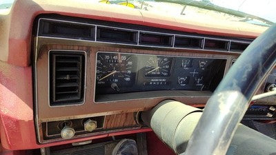 1980-1986 Ford F150 Trim Bezel Around Speedometer Oem Dash Surround Panel