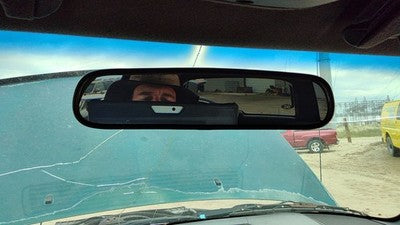 1996 S10 Blazer Inside Rear View Mirror Oem Windshield Mounted