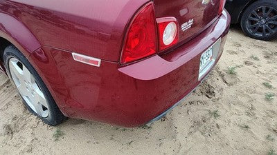 2008-2012 Chevy Malibu Rear Bumper Cover Assembly Oem Back Red 80U 25919219